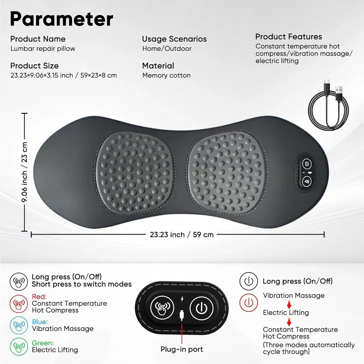 3-in-1 Back Massager